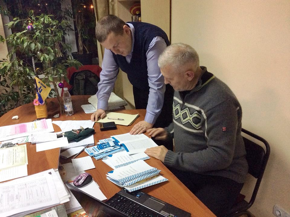 Лихачов в Адаптаційному центрі