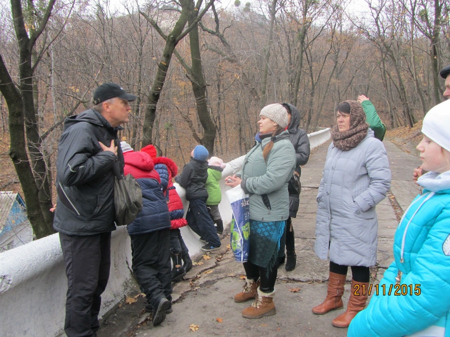 Екскурсія у Святогорську.        Фото Максима Данильченка