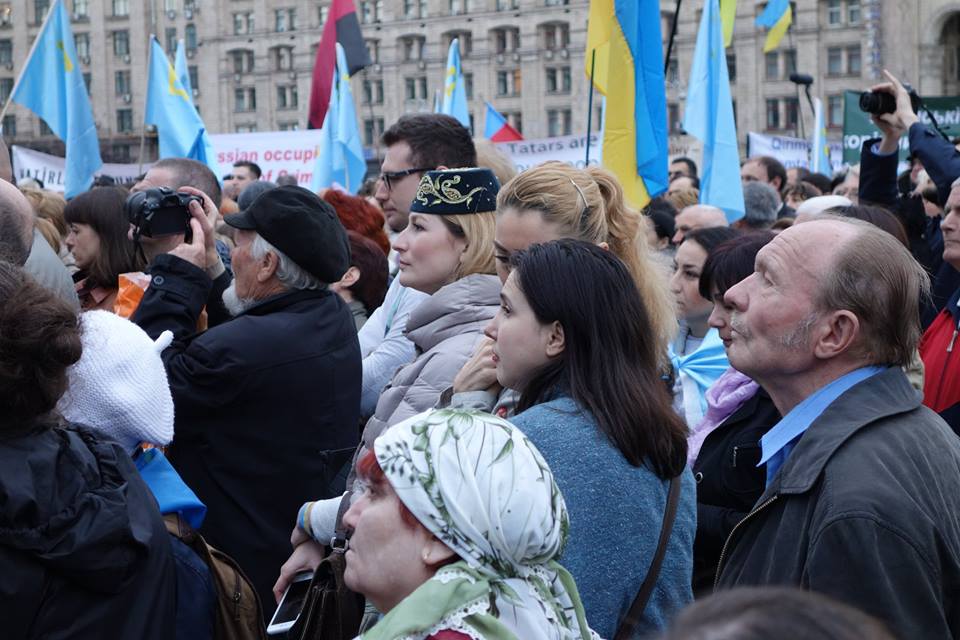 У Києві пройшов мітинг в пам’ять жертв геноциду кримськотатарського народу