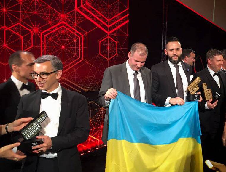 ProZorro отримала міжнародну премію у сфері публічних закупівель