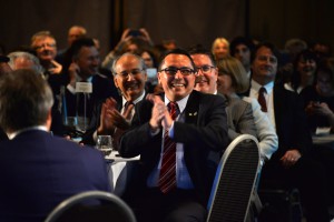 Депутати Парламенту Канади оплесками вітають виступ Христі Фріланд.