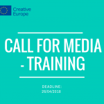 Call for MEDIA - Training