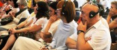 10. 200 учасників уважно слухають виступи спікерів