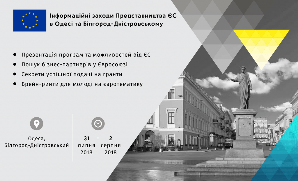 Делегація Представництва Європейського Союзу в Україні відвідає Одесу та Білгород-Дністровський