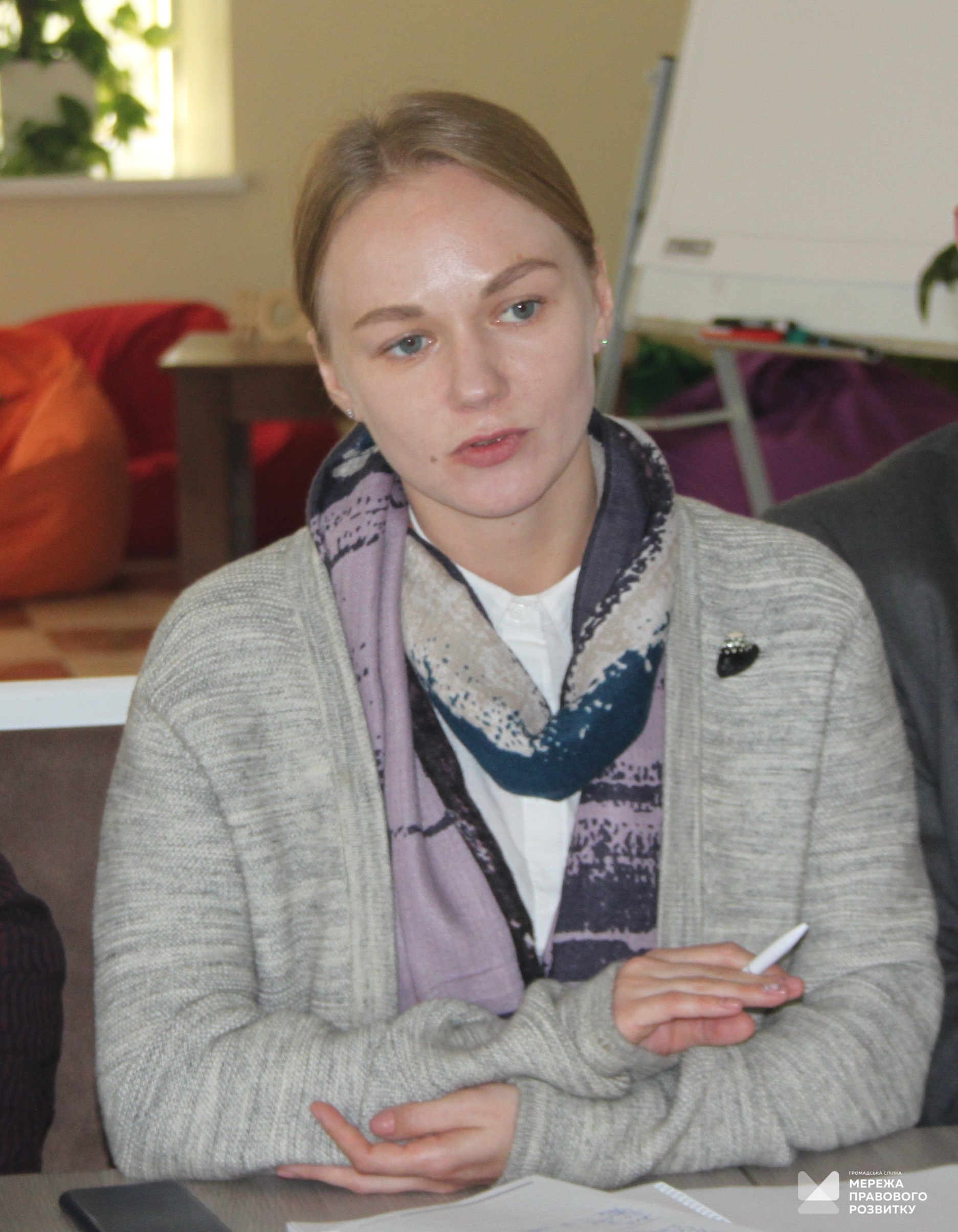 На фото: Валентина Мудрік, радник з питань роботи з громадянським суспільством Програми USAID «Нове правосуддя»