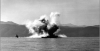 Південнокорейський тральщик YMS 516, що вибухнув на міні спрямованоїдії (ВонсанХарбор) (Школа військово-морських мін Eguermin)