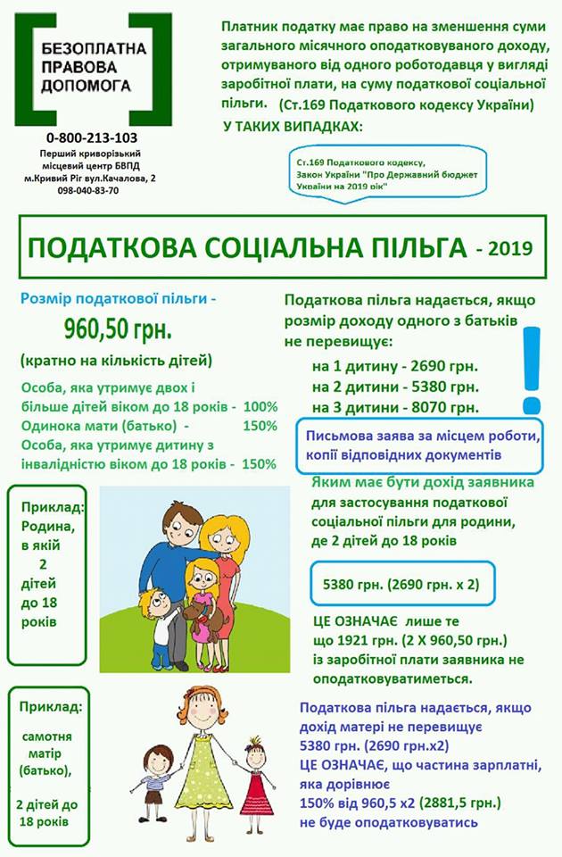 Податкова Соціальна пільга