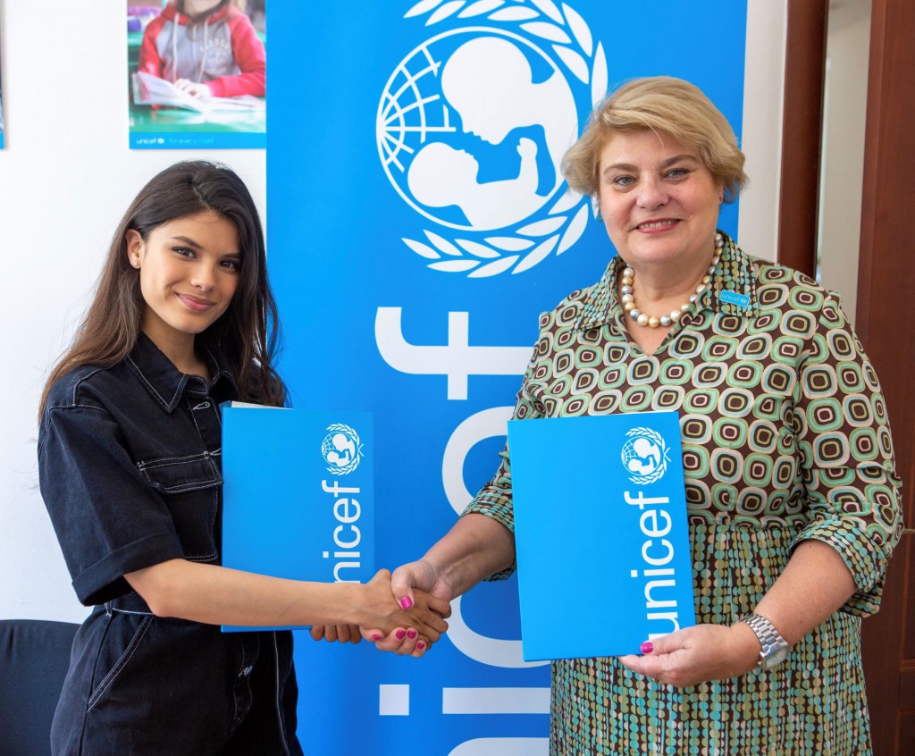 UNICEF & Michelle Andrade