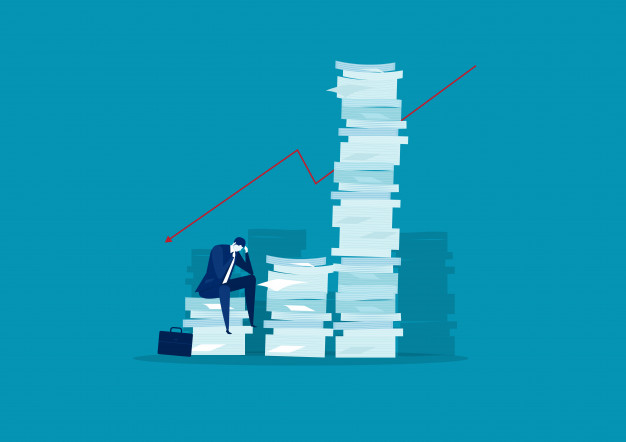 businessman-stress-solution-with-very-tall-paper-stack_101179-261