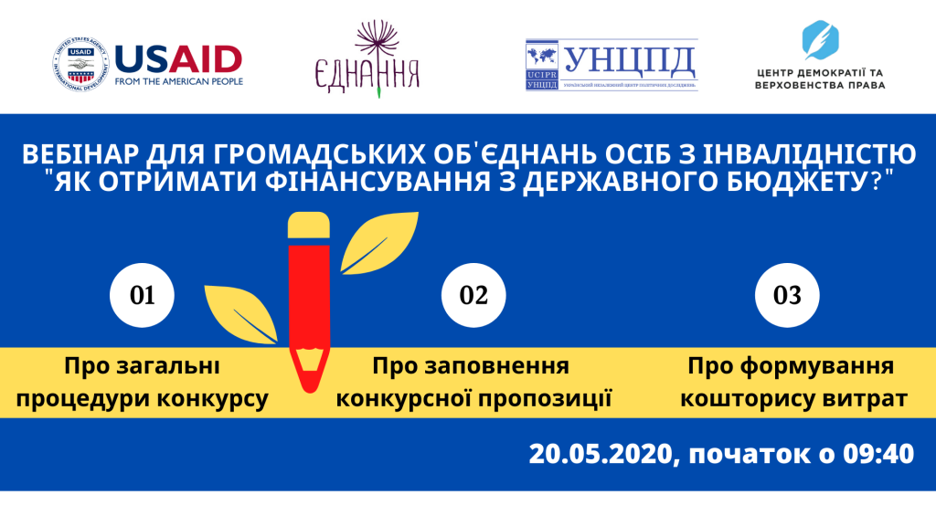 Як Громадській організації осіб з інвалідністю отримати фінансування з державного бюджету (5)