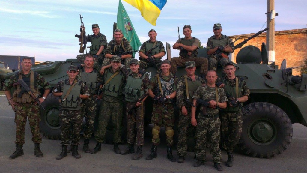 Виїзд з частини на місце бойових дій. 2014р