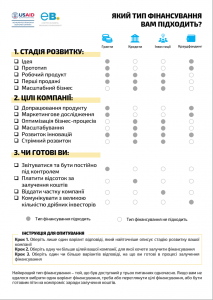 Який тип фінансування