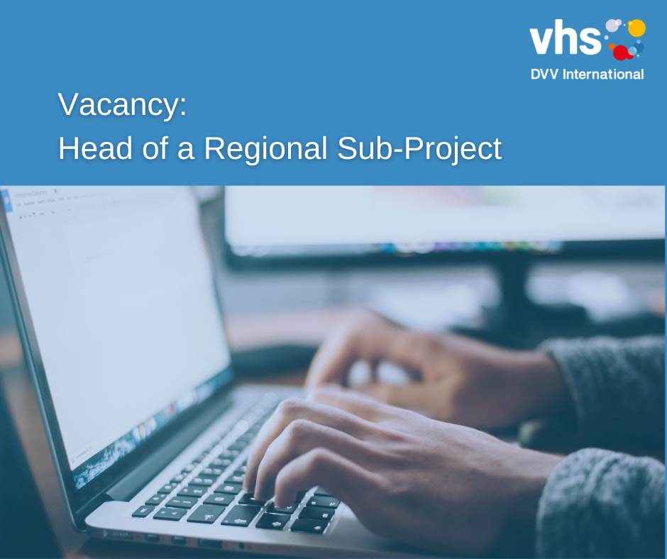 Vacancy Head of a Regional Sub-Project