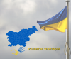 Blue and Yellow Free Ukraine Support We Stand With Ukraine Peace Facebook Post