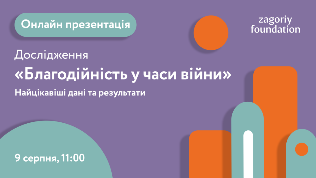 «Благодійність у часи війни»