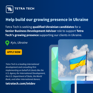 Job Ad - Senior BD Advisor (Kyiv, Ukraine) (357 × 357 px)