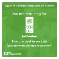 Procurement Associate (Environmental damage assessment)