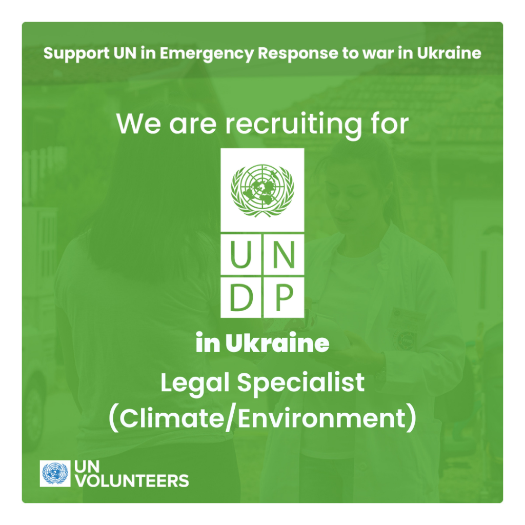 Legal Specialist (ClimateEnvironment)