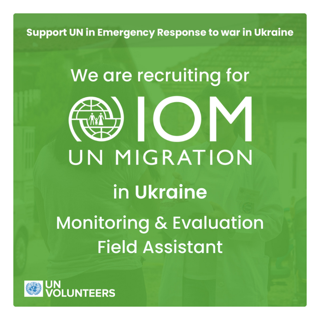 Monitoring & Evaluation Field Assistant