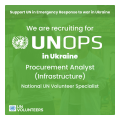 Procurement Analyst (Infrastructure)