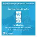 Gender Consultant (Environment)