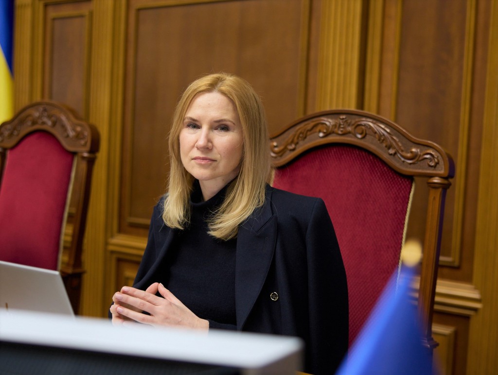 заступниця Голови Верховної Ради України, Віцеспікерка Верховної Ради України Олена Кондратюк