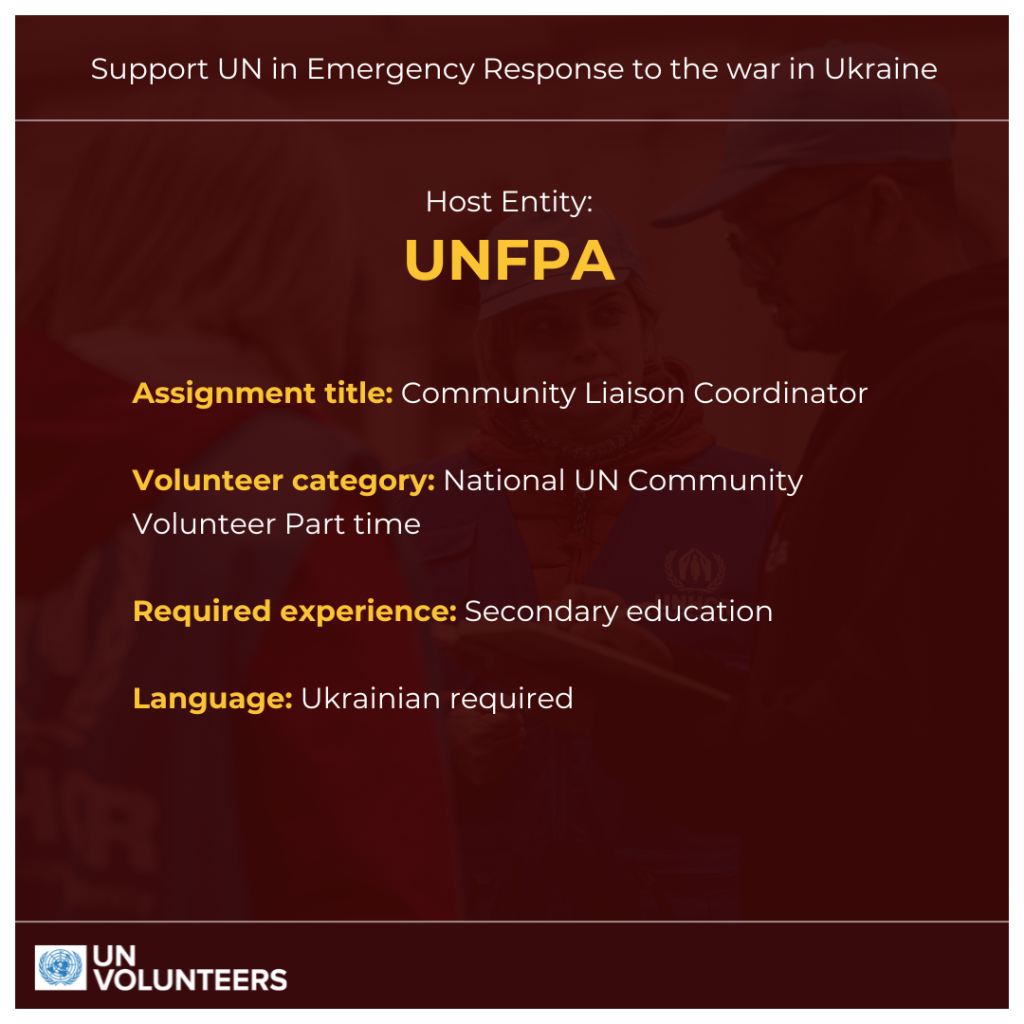 Community Liason Coordinator - UNFPA