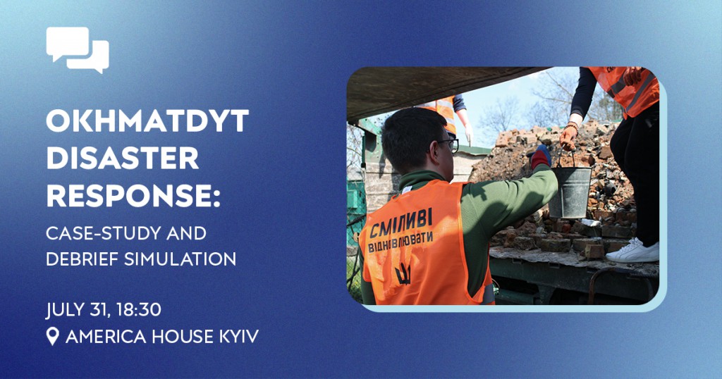 Okhmatdyt Disaster Response
