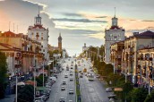 Фото: Сергій Лавров. Запоріжжя, проспект Соборний.