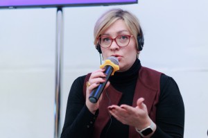 Оксана Глєбушкіна - виконавча директорка ГО "Громадський центр "Нова генерація" 