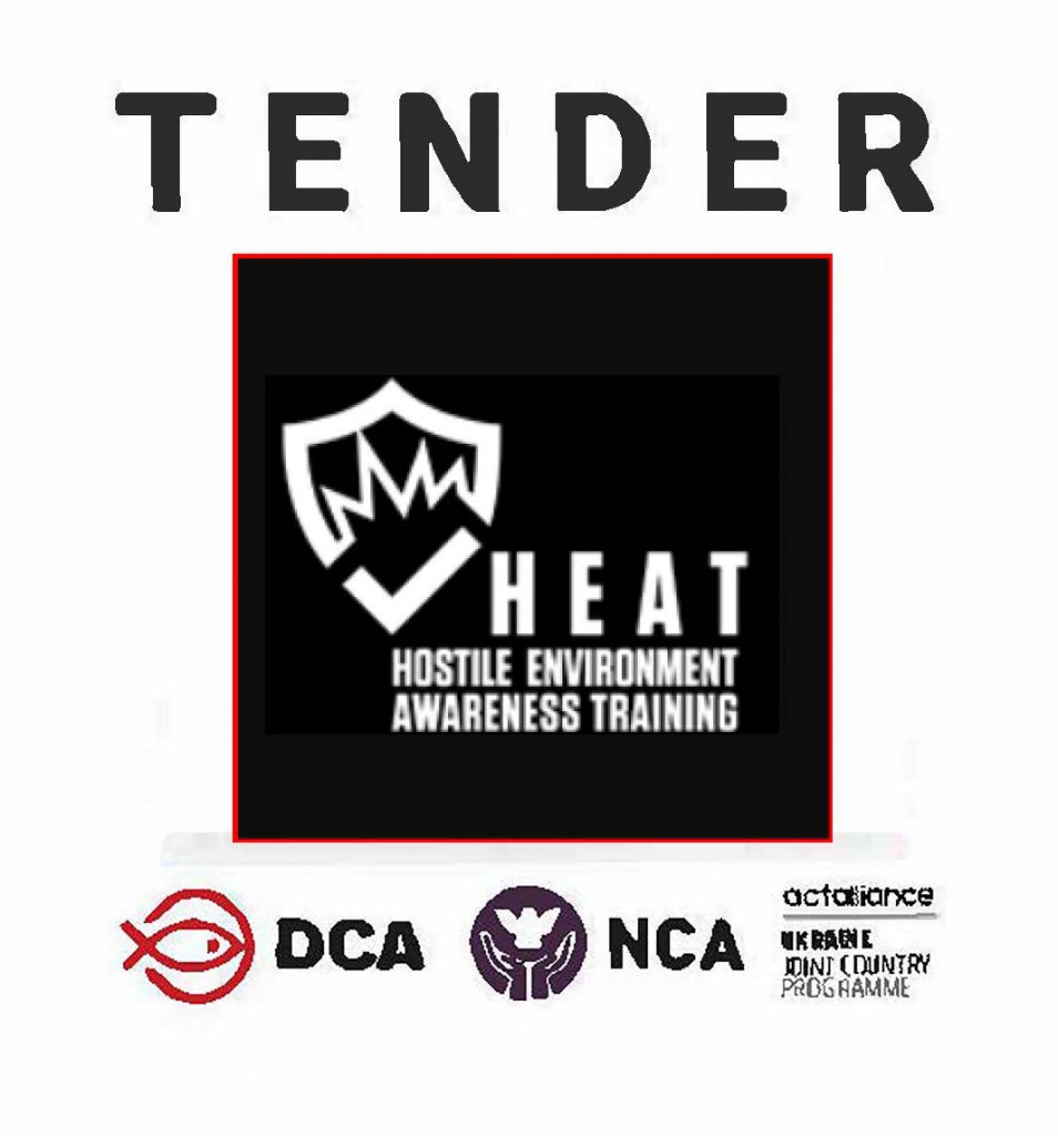 tender TRAINING