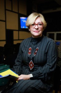 Виконавча директорка ГО "Громадський центр "Нова генерація" Оксана Глєбушкіна. 