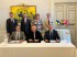 Стоять: Антті Вянскя, Міністерство закордонних справ Фінляндії; Ульрік Тідестрьом, Міністерство закордонних справ Швеції; Ельсебет Сондергаард Кроне, Міністерство закордонних справ Данії; Крістіан Сісе, Міністерство закордонних справ Норвегії. Сидять: Арвід Тюркнер, ЄБРР; Андрій Садовий, міський голова Львова; Бо Нюгус, НЕФКО.