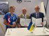 Фото Ельсебет Сондергаард Кроне, Державний секретар Данії з питань політики розвитку, Олександр Сєнкевич, міський голова Миколаєва та Бо Еске Нюгус інвестиційний, директор НЕФКО