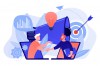 Collaboration concept vector illustration.