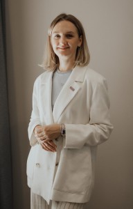 На фото: менторка Інна Колесник 