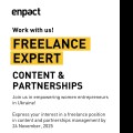 enpact vacancy freelance content partnerships