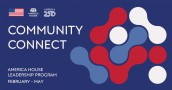 community connect blue cover