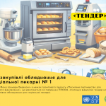 тендер обладнання