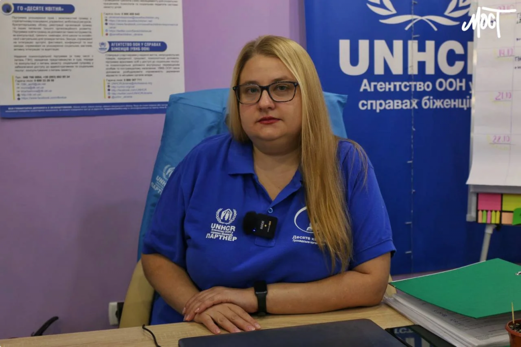 Провідна керівниця регіонального напряму взаємодії та розвитку громад — Херсонський регіон громадської організації «Десяте квітня» Ольга Карташова