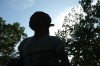 low-angle-view-statue-against-sky